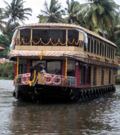 Alleppey boat house